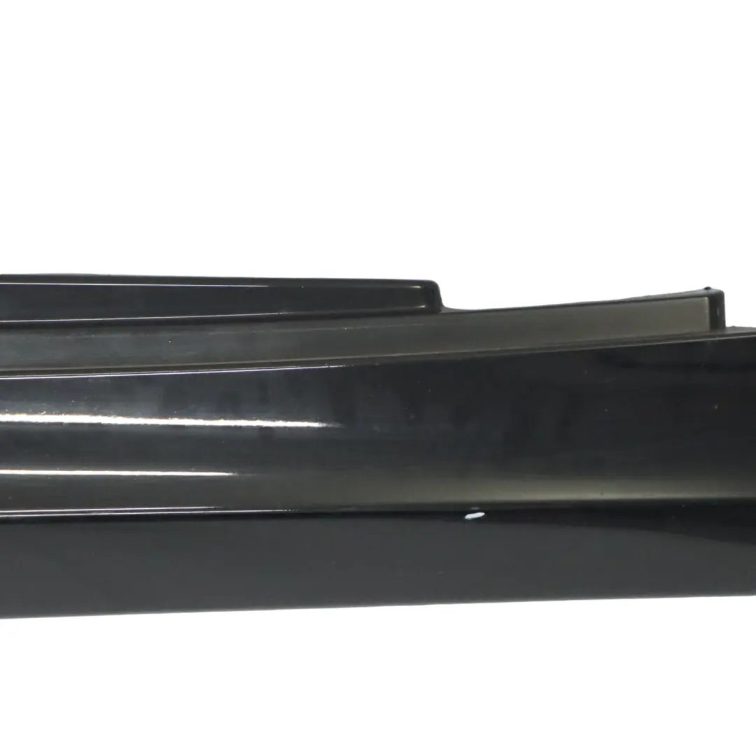  Listón Umbral Puerta BMW E81 E82 E88 Faldón Lateral Derecho Negro - 668 - SKU 0036142-SCH1 - Número de pieza 0036142