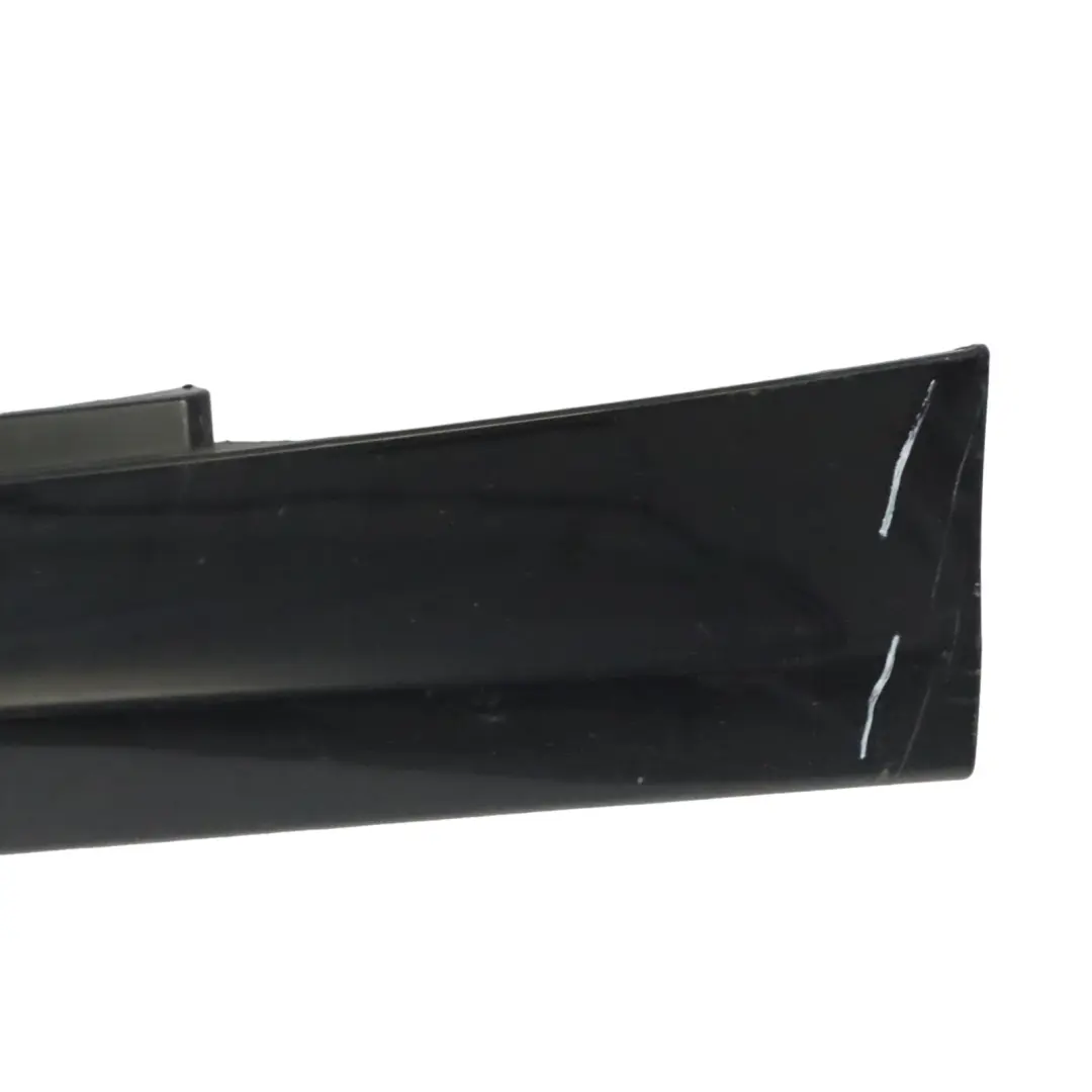  Listón Umbral Puerta BMW E81 E82 E88 Faldón Lateral Derecho Negro - 668 - SKU 0036142-SCH1 - Número de pieza 0036142