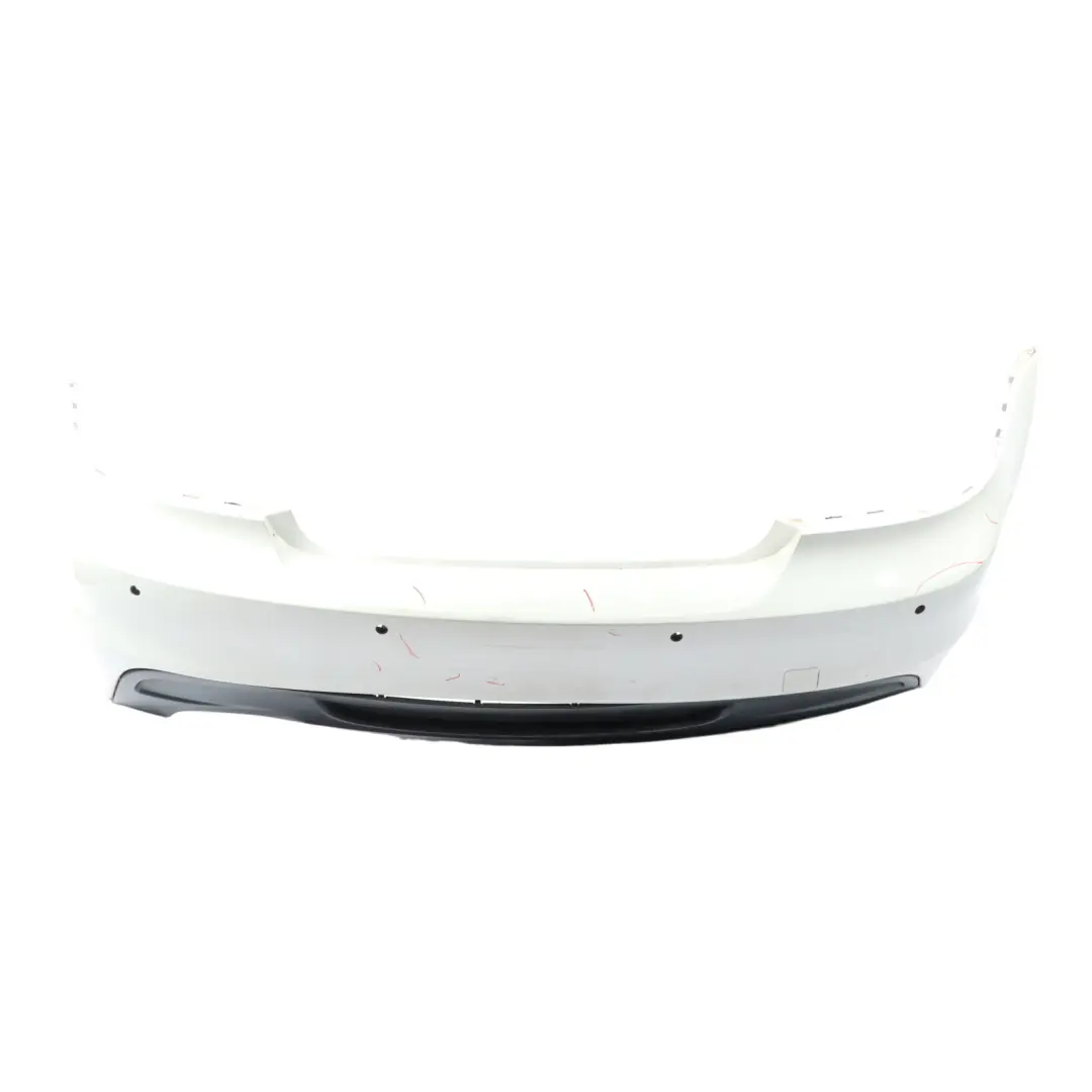 Bumper M Sport Trim Panel Alpinweiss Alpine White - 300 to BMW E82 E88 Rear with Part number 0036311 BMW E82 E88 Rear Bumper M Sport Trim Panel Alpinweiss Alpine White - 300 - SKU 0036311-AW4 - Part number 0036311