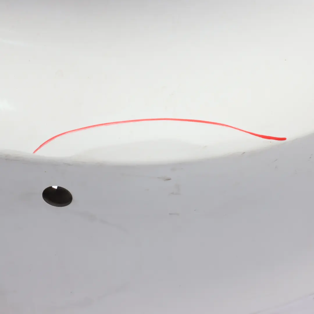 BMW E82 E88 Rear Bumper M Sport Trim Panel Alpinweiss Alpine White - 300 - SKU 0036311-AW4 - Part number 0036311