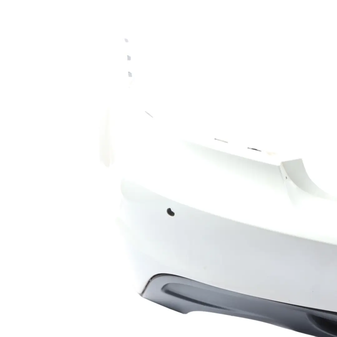 BMW E82 E88 Rear Bumper M Sport Trim Panel Alpinweiss Alpine White - 300 - SKU 0036311-AW4 - Part number 0036311
