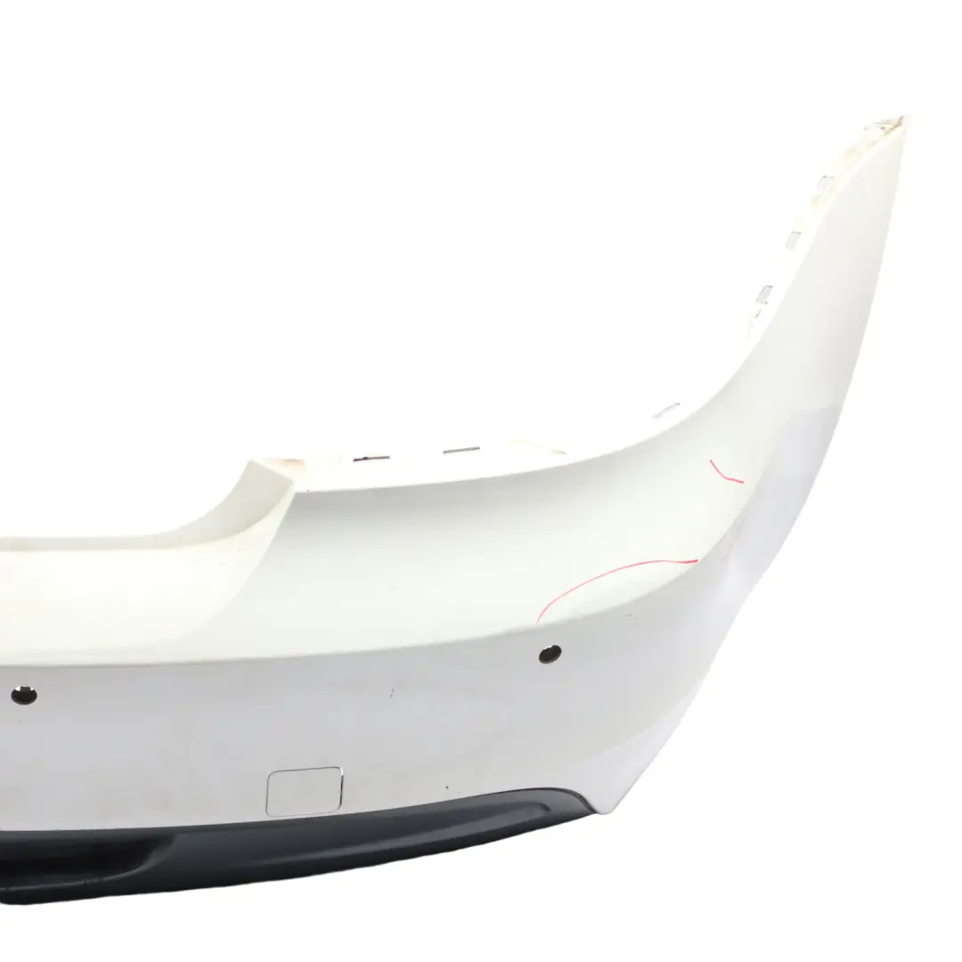 BMW E82 E88 Rear Bumper M Sport Trim Panel Alpinweiss Alpine White - 300 - SKU 0036311-AW4 - Part number 0036311