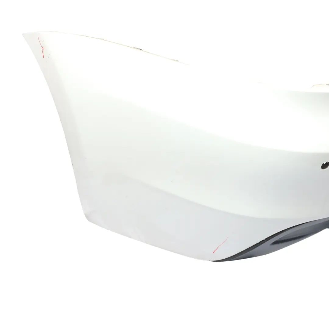 BMW E82 E88 Rear Bumper M Sport Trim Panel Alpinweiss Alpine White - 300 - SKU 0036311-AW4 - Part number 0036311