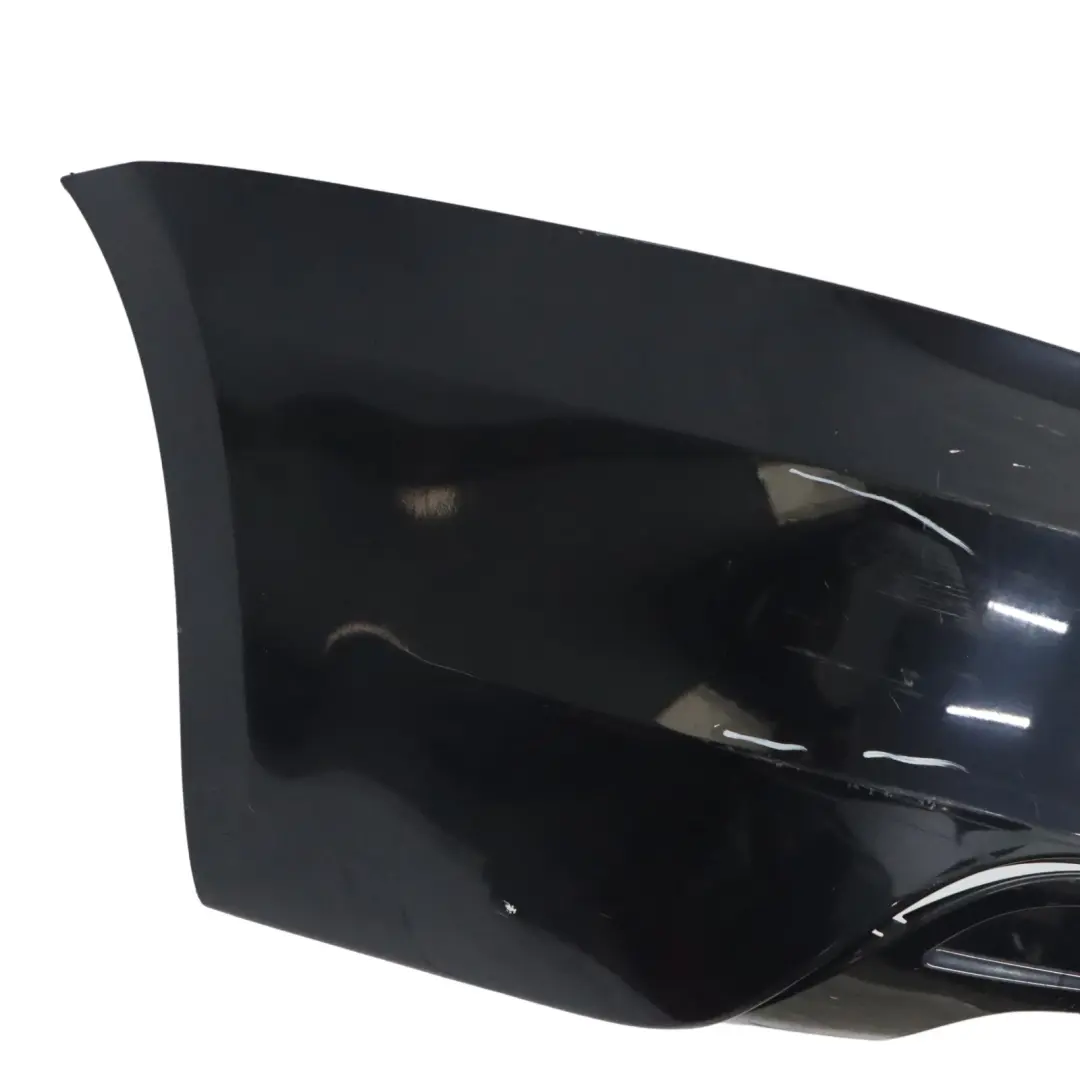 BMW E82 E88 M Sport Rear Bumper Trim Panel Carbonschwarz Black Metallic - 416 - SKU 0036311-CAR1 - Part number 0036311