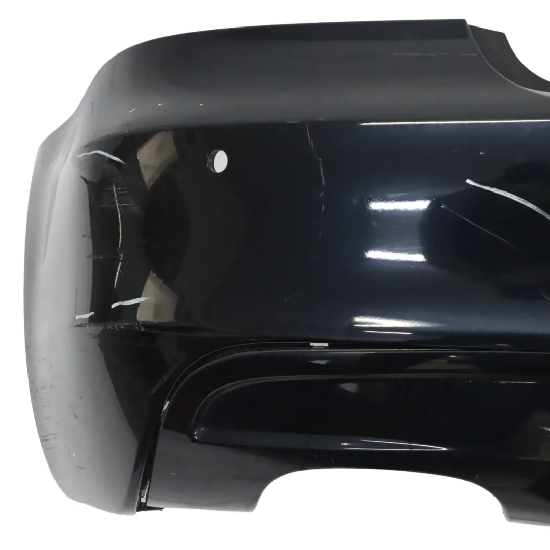 BMW E82 E88 M Sport Rear Bumper Trim Panel Carbonschwarz Black Metallic - 416 - SKU 0036311-CAR1 - Part number 0036311