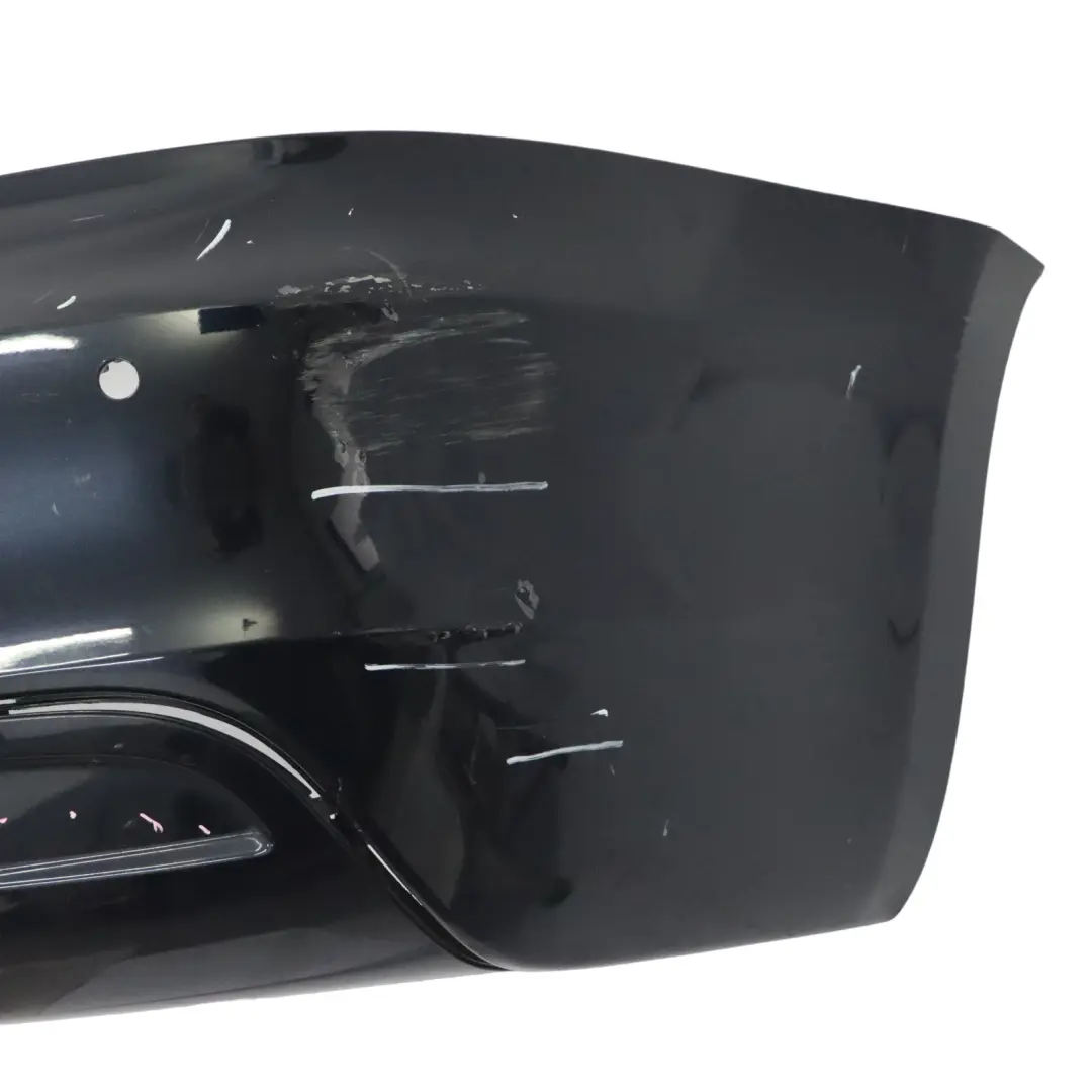 BMW E82 E88 M Sport Rear Bumper Trim Panel Carbonschwarz Black Metallic - 416 - SKU 0036311-CAR1 - Part number 0036311