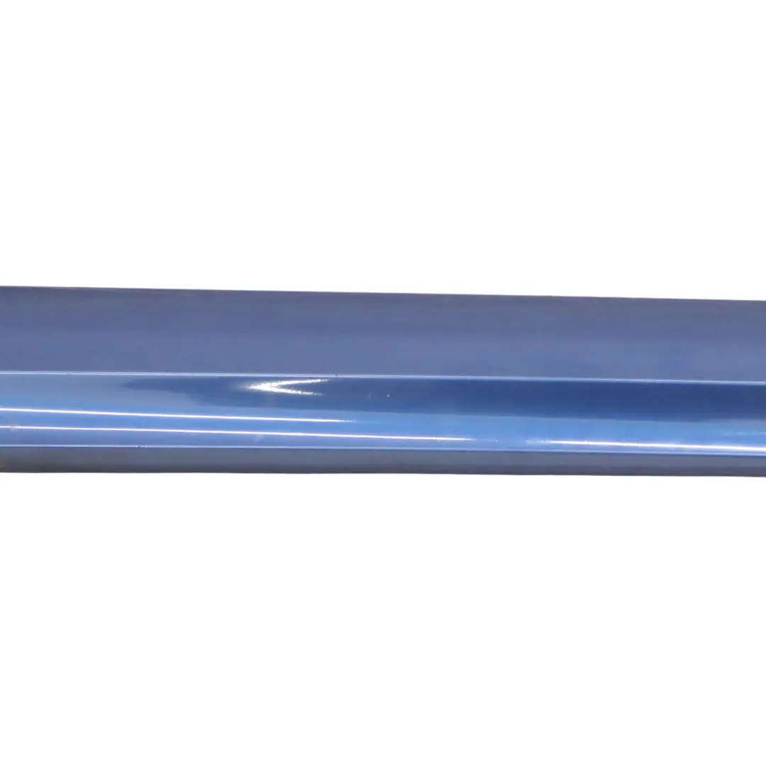  Seitenschweller BMW E90 LCI Links Zierleiste E91 Montegoblau Blau - A51 - SKU 0037059-MTB2 - Teilenummer 0037059
