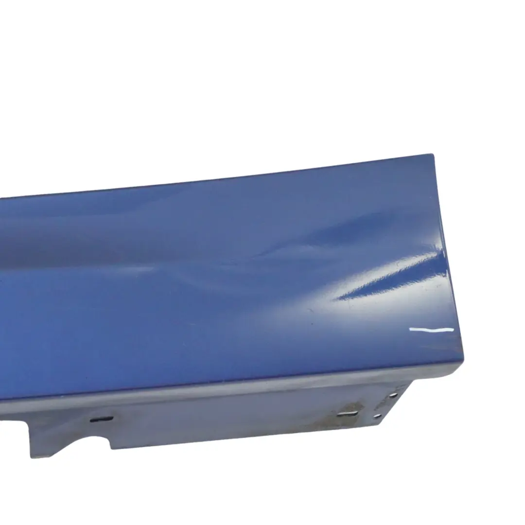  Seitenschweller BMW E90 LCI Links Zierleiste E91 Montegoblau Blau - A51 - SKU 0037059-MTB2 - Teilenummer 0037059