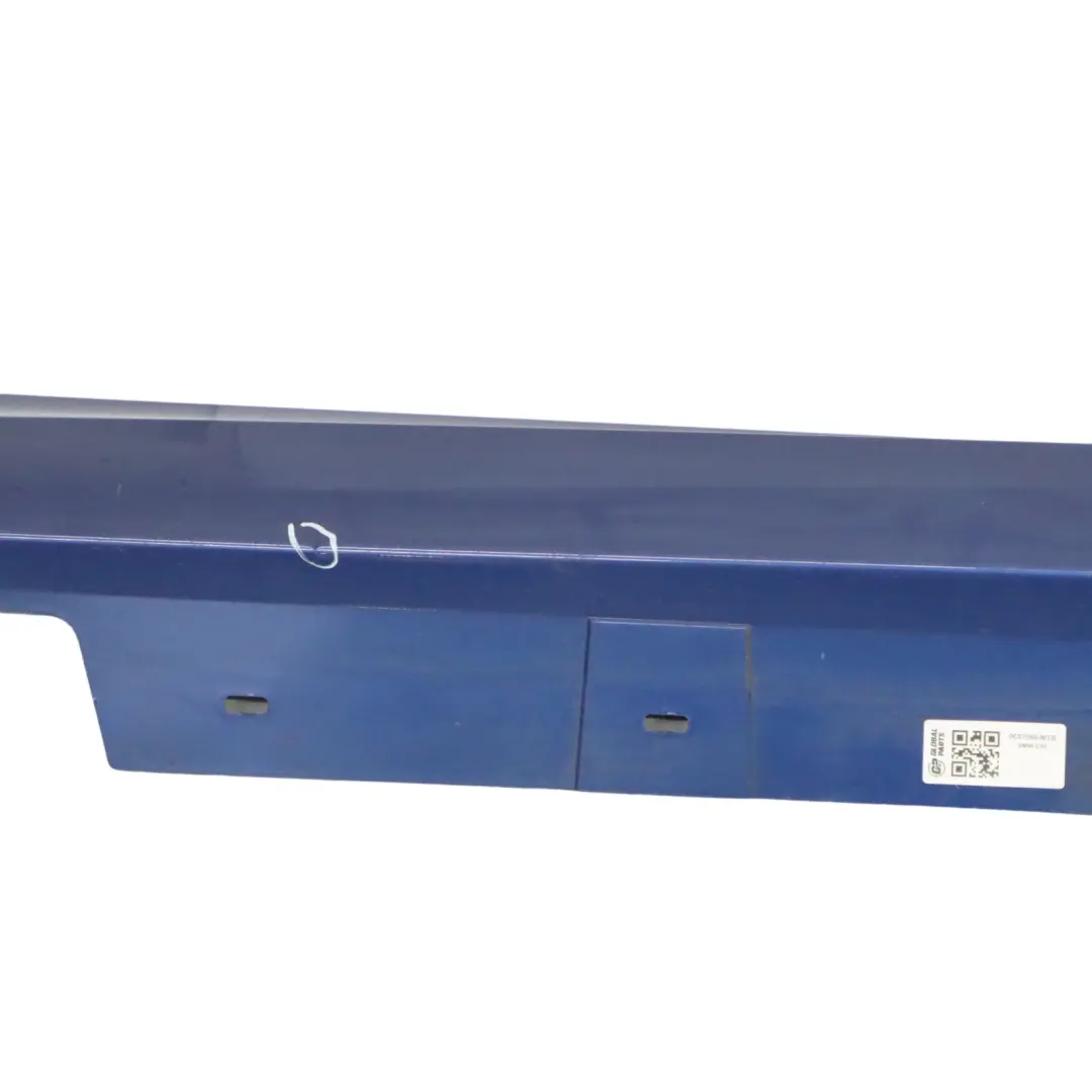 BMW E90 E91 LCI Striscia Davanzale Gonna Laterale Destra Montegoblau Blue - A51 - SKU 0037060-MTB - Numero di parte 0037060