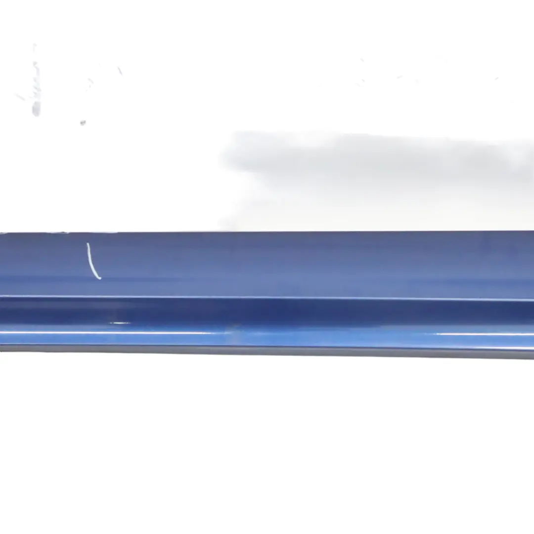 BMW E90 E91 LCI Striscia Davanzale Gonna Laterale Destra Montegoblau Blue - A51 - SKU 0037060-MTB - Numero di parte 0037060