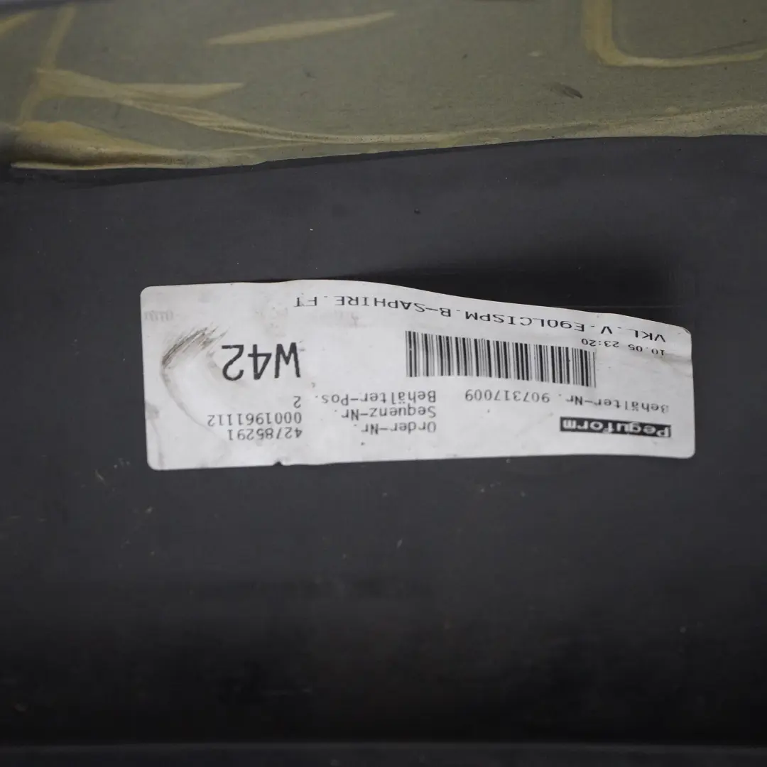 BMW E90 E91 LCI M Sport Complete Front Bumper Trim Panel Black Sapphire - 475 - SKU 0037061-BS1 - Part number 0037061
