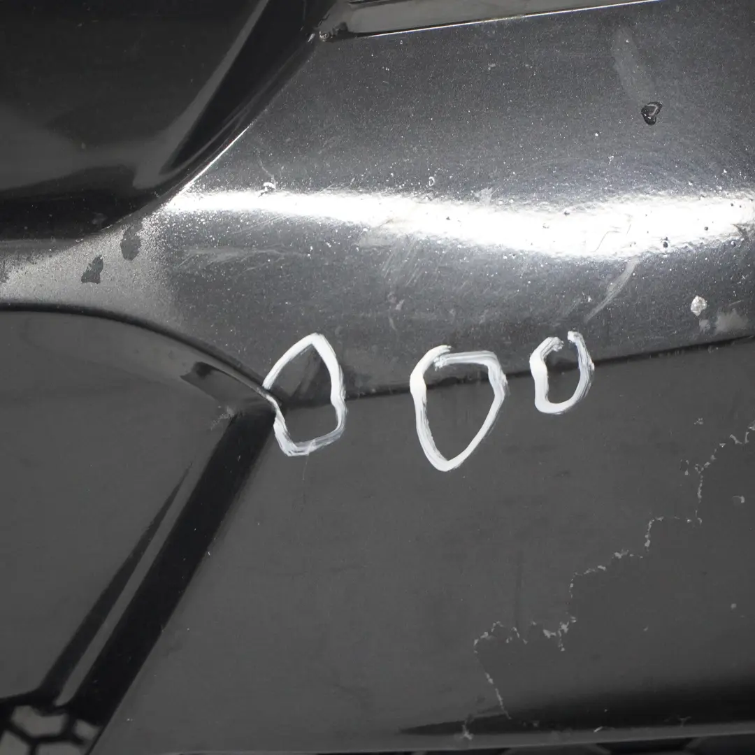 BMW E90 E91 LCI Zderzak Przedni M-Pakiet Black Sapphire Czarny Metalik 475 - SKU 0037061-BS1 - Numer Części 0037061