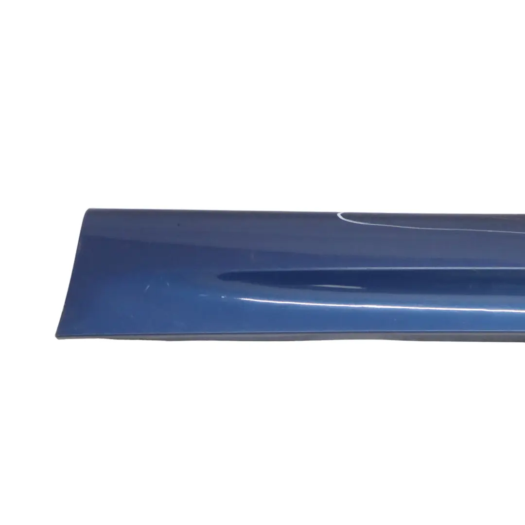 Side Skirt BMW E90 LCI M Sport Sill Strip Left N/S Le Mans Blue Metallic - 381  - SKU 0037229-LMB - Part number 0037229