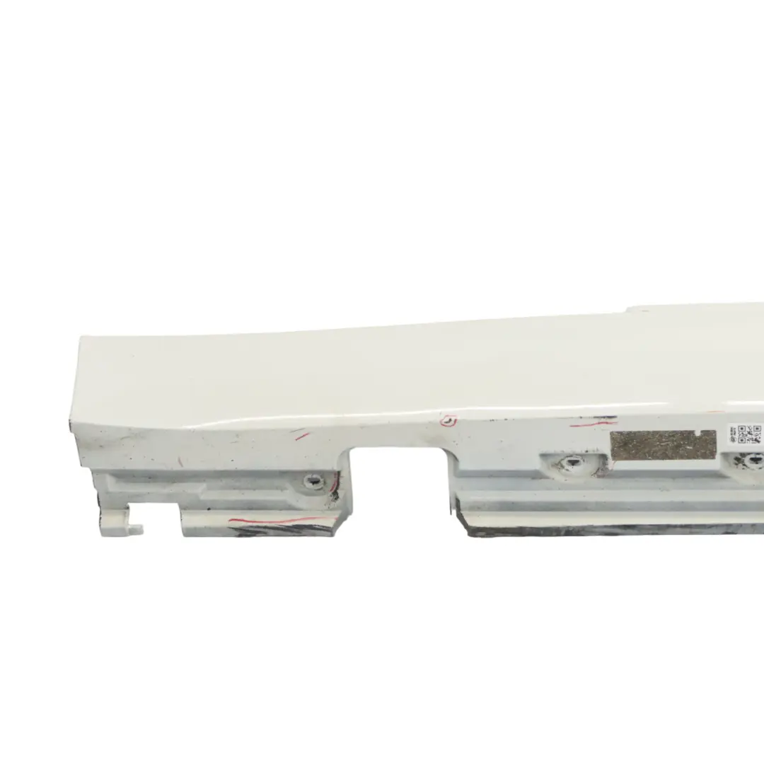 BMW Z4 E89 Bande de Seuil Latérale Avant Gauche Alpinweiss Alpine White - 300 - SKU 0037523-AW - Numéro de pièce 0037523