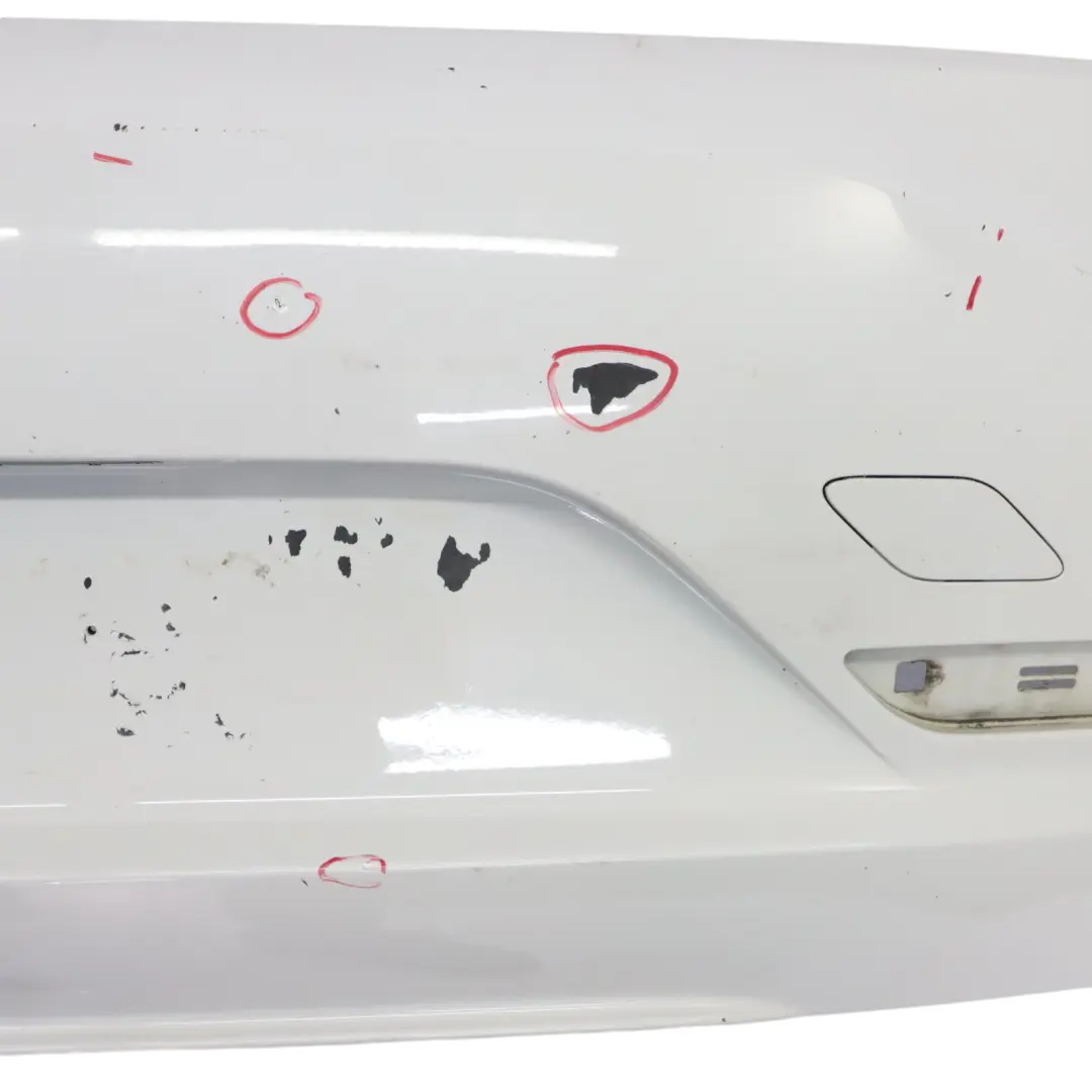 Bumper Trim Panel Alpinweiss White - 300 to BMW Z4 E89 Convertible Roadster Rear with Part number 0038581 BMW Z4 E89 Convertible Roadster Rear Bumper Trim Panel Alpinweiss White - 300 - SKU 0038581-AW - Part number 0038581