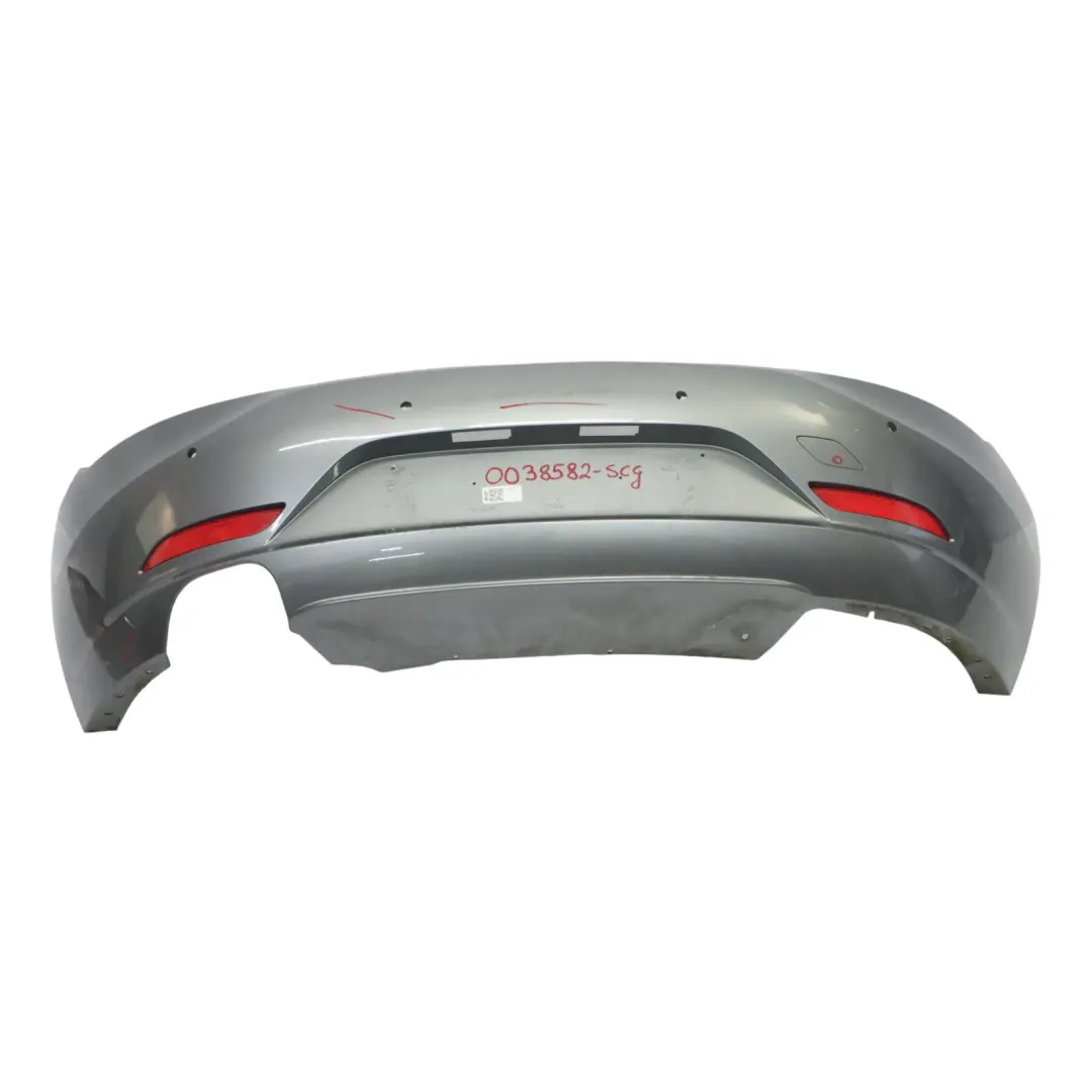 Bumper BMW Z4 E89 Roadster PDC Trim Panel Spacegrau Grey Metallic - A52 to Rear with Part number 0038582 Rear Bumper BMW Z4 E89 Roadster PDC Trim Panel Spacegrau Grey Metallic - A52 - SKU 0038582-SCG - Part number 0038582