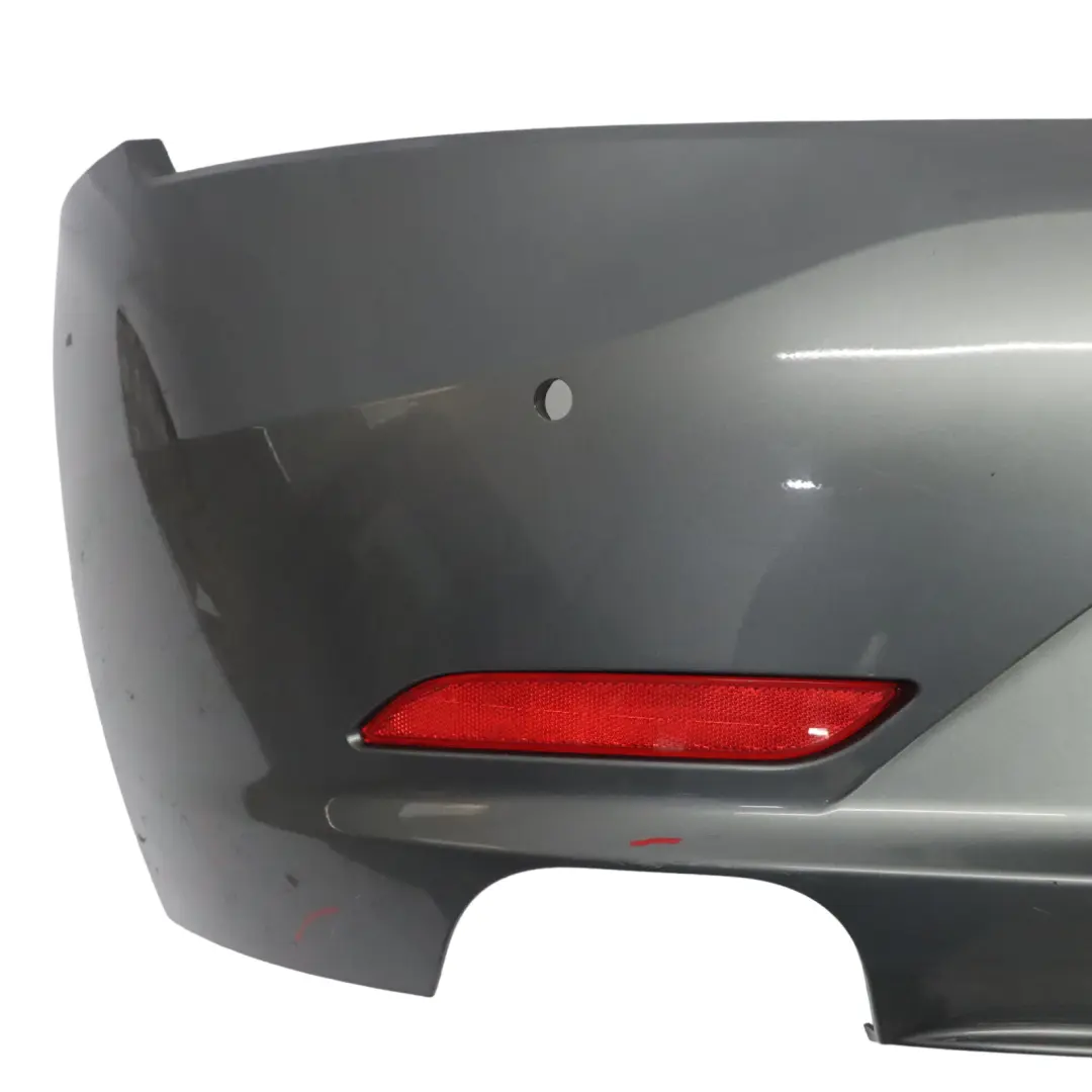Bumper BMW Z4 E89 Roadster PDC Trim Panel Spacegrau Grey Metallic - A52 to Rear with Part number 0038582 Rear Bumper BMW Z4 E89 Roadster PDC Trim Panel Spacegrau Grey Metallic - A52 - SKU 0038582-SCG - Part number 0038582