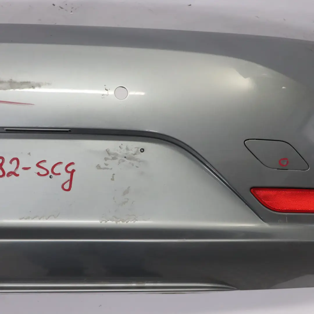 Bumper BMW Z4 E89 Roadster PDC Trim Panel Spacegrau Grey Metallic - A52 to Rear with Part number 0038582 Rear Bumper BMW Z4 E89 Roadster PDC Trim Panel Spacegrau Grey Metallic - A52 - SKU 0038582-SCG - Part number 0038582