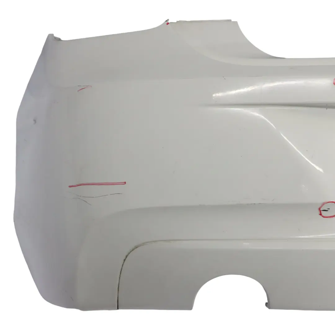Bumper Rear Sport Line Trim Panel Alpinweiss Alpine White 3 - 300 to BMW F20 F21 with Part number 0038878 BMW F20 F21 Bumper Rear Sport Line Trim Panel Alpinweiss Alpine White 3 - 300 - SKU 0038878-AW1 - Part number 0038878