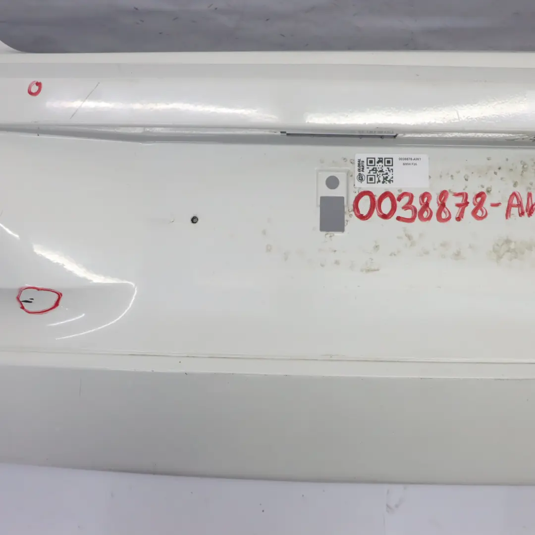 BMW F20 F21 Bumper Rear Sport Line Trim Panel Alpinweiss Alpine White 3 - 300 - SKU 0038878-AW1 - Part number 0038878