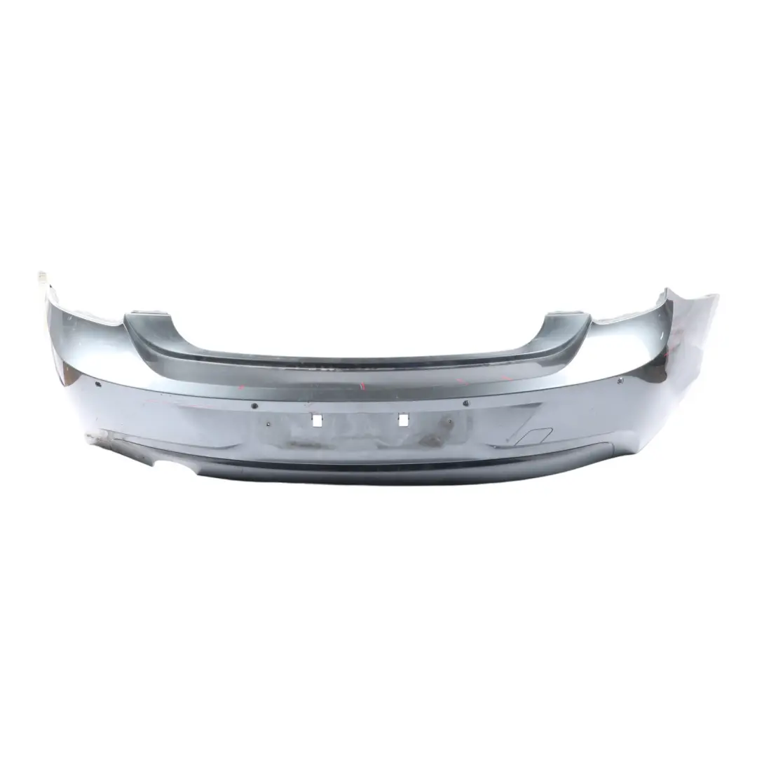 BMW F20 F21 Bumper Rear Sport Line Trim Panel PDC Mineral Grey Metallic - B39 - SKU 0038878-MG - Part number 0038878