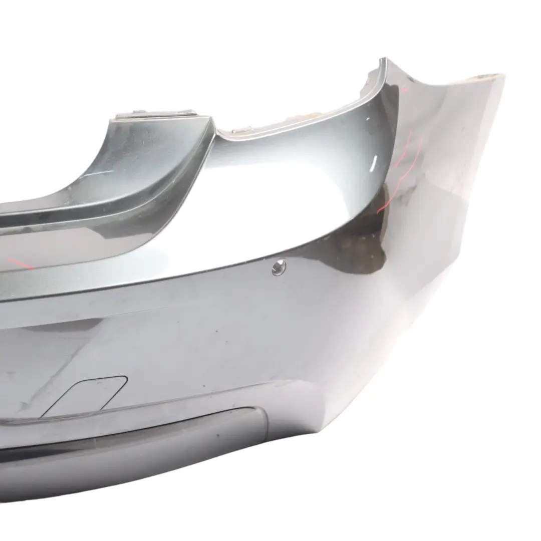 BMW F20 F21 Bumper Rear Sport Line Trim Panel PDC Mineral Grey Metallic - B39 - SKU 0038878-MG - Part number 0038878