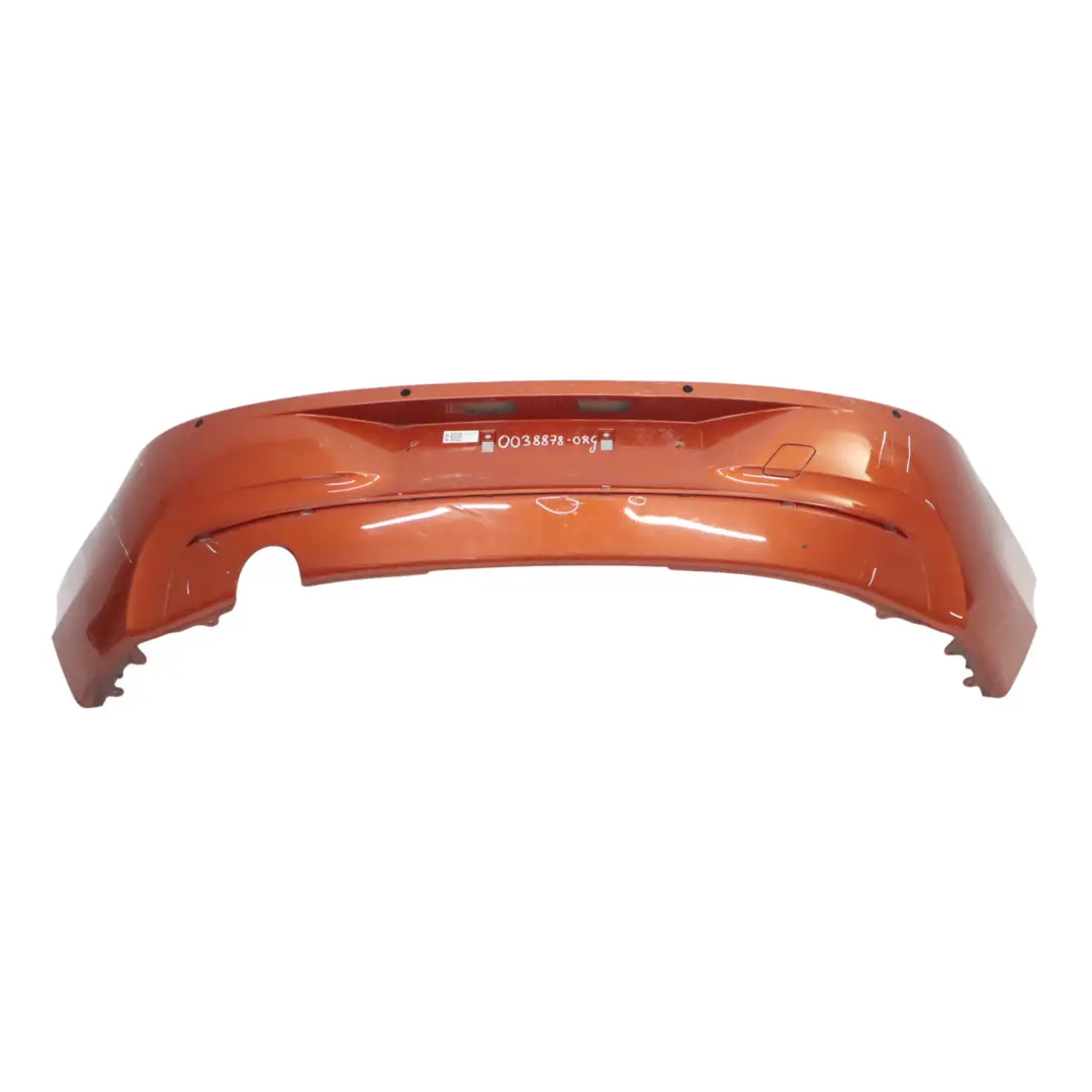 Bumper Rear Sport Line Trim Panel Valencia Orange Metallic - B44 to BMW F20 F21 with Part number 0038878 BMW F20 F21 Bumper Rear Sport Line Trim Panel Valencia Orange Metallic - B44 - SKU 0038878-ORG - Part number 0038878