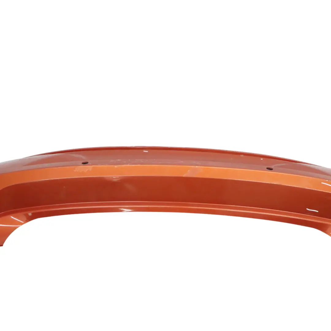 BMW F20 F21 Bumper Rear Sport Line Trim Panel Valencia Orange Metallic - B44 - SKU 0038878-ORG - Part number 0038878