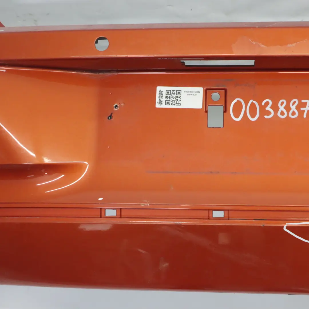 Zderzak Tylny Sport Line Valencia Orange Metalik - B44 do BMW F20 F21 o numerze 0038878 BMW F20 F21 Zderzak Tylny Sport Line Valencia Orange Metalik - B44 - SKU 0038878-ORG - Numer Części 0038878