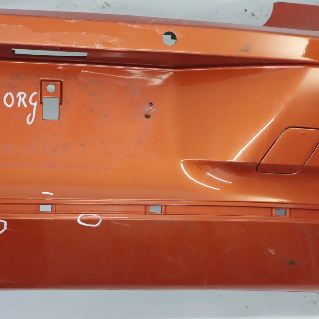 Bumper Rear Sport Line Trim Panel Valencia Orange Metallic - B44 to BMW F20 F21 with Part number 0038878 BMW F20 F21 Bumper Rear Sport Line Trim Panel Valencia Orange Metallic - B44 - SKU 0038878-ORG - Part number 0038878