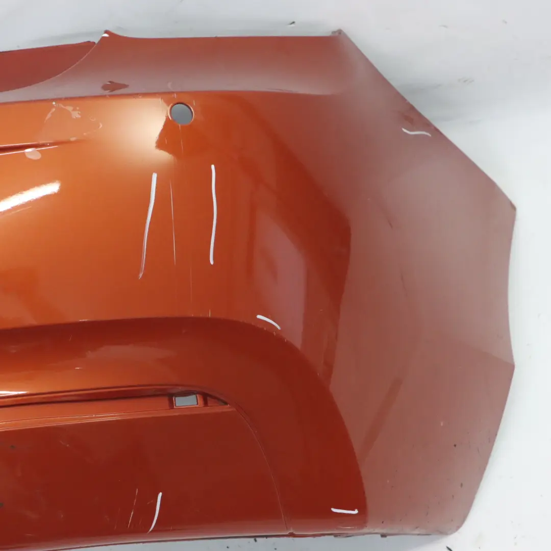 Bumper Rear Sport Line Trim Panel Valencia Orange Metallic - B44 to BMW F20 F21 with Part number 0038878 BMW F20 F21 Bumper Rear Sport Line Trim Panel Valencia Orange Metallic - B44 - SKU 0038878-ORG - Part number 0038878