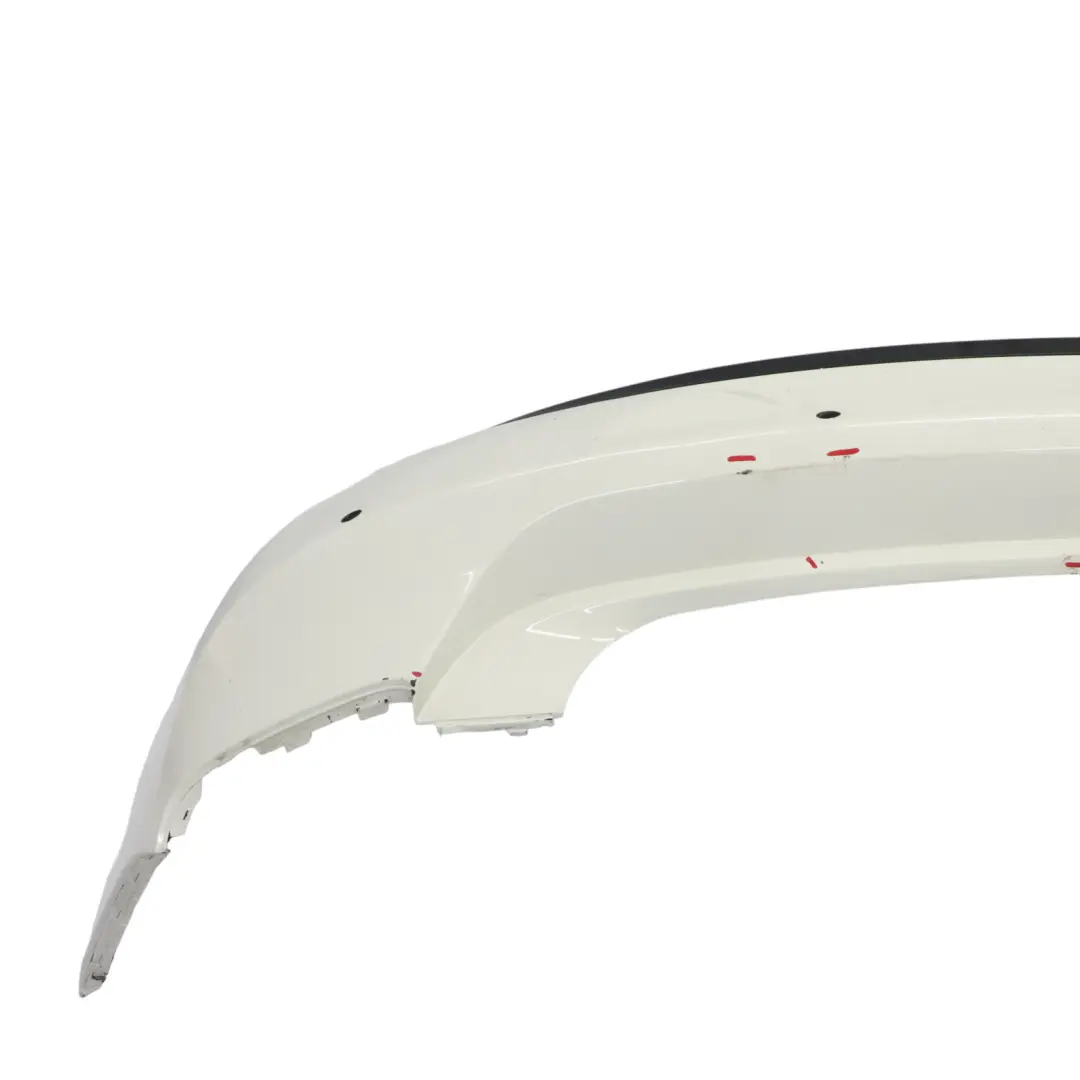 Bumper Rear Sport Line Trim Panel Alpinweiss 3 Alpine White - 300 to BMW F20 F21 with Part number 0038883 BMW F20 F21 Bumper Rear Sport Line Trim Panel Alpinweiss 3 Alpine White - 300 - SKU 0038883-AW - Part number 0038883