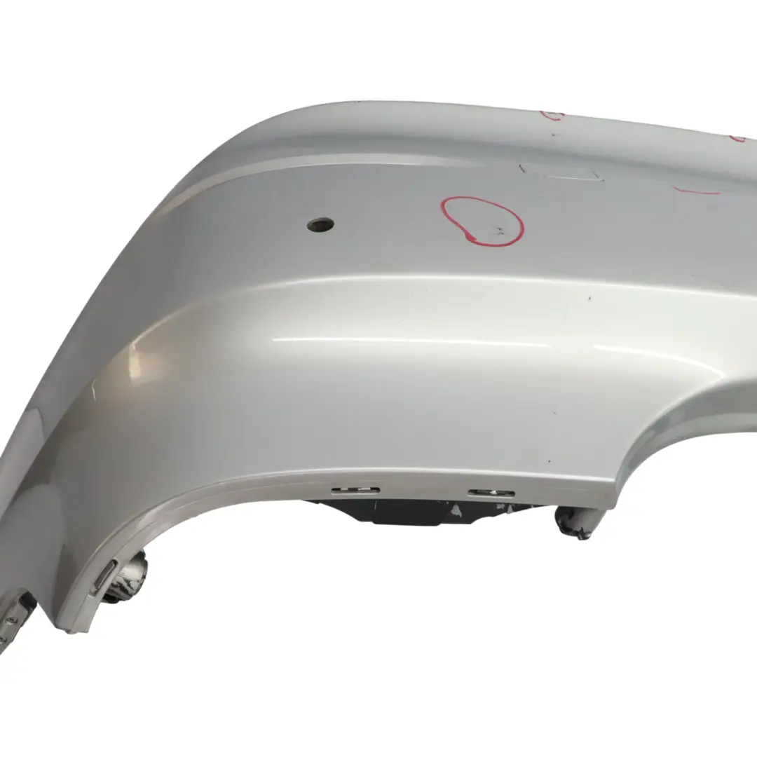 BMW E60 Saloon Rear Bumper PDC Titansilber Titan Silver Metallic - 354 - SKU 0149318-TS3 - Part number 0149318