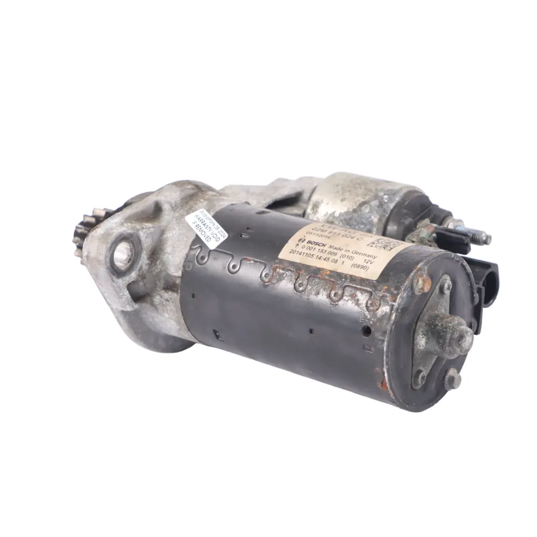 Volkswagen Tiguan 5N Engine Starter Motor - SKU 02M911024C - Part number 02M911024C