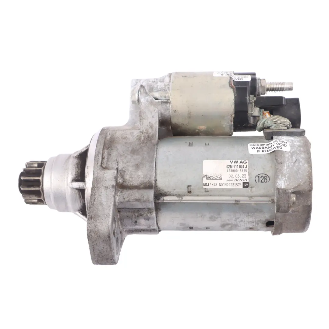 Arranque Motor Gasolina para Volkswagen Golf 7 Audi A1 A3 Seat Ibiza Motor con número de pieza 02M911024J Volkswagen Golf 7 Audi A1 A3 Seat Ibiza Motor Arranque Motor Gasolina - SKU 02M911024J - Número de pieza 02M911024J