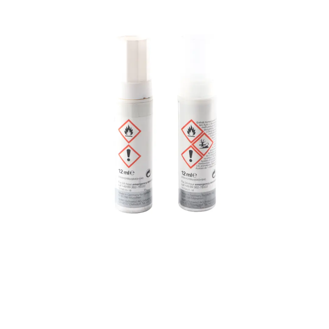  Color System BMW Touch Up Paint Stick Pen x2 12ml Alpine White 300 - SKU 0301918 - Part number 0301918