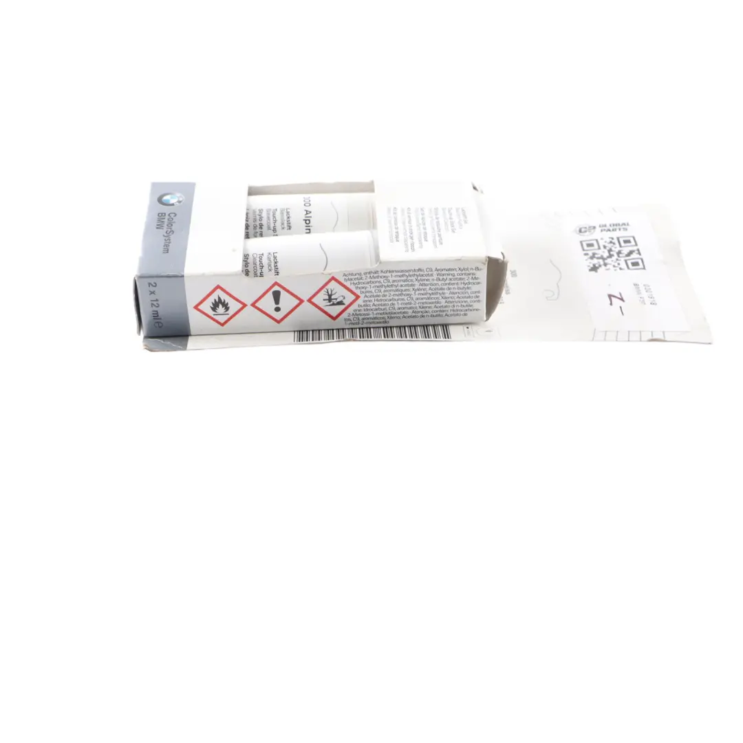  Color System BMW Touch Up Paint Stick Pen x2 12ml Alpine White 300 - SKU 0301918 - Part number 0301918