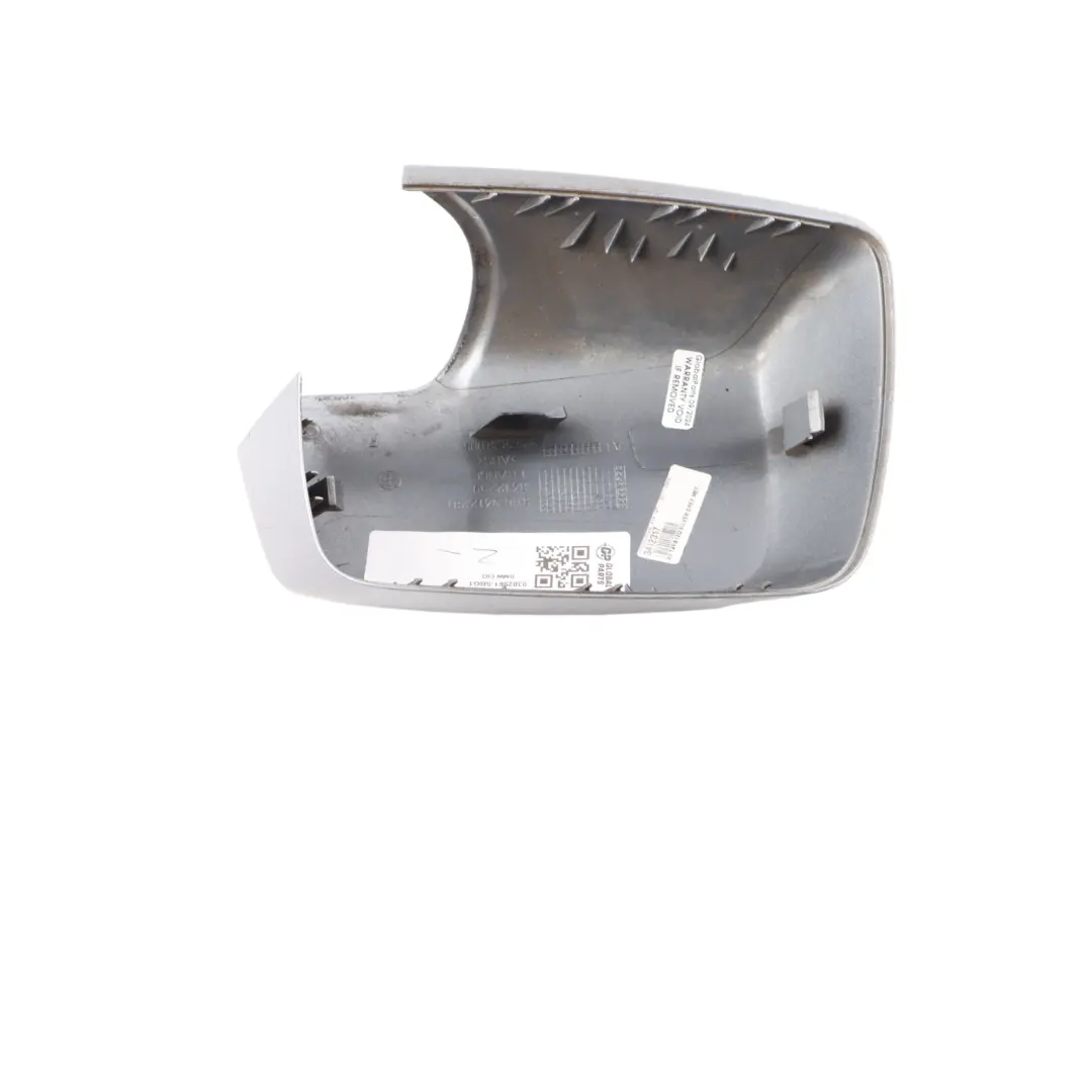 Wing Mirror Cover Cap Casing Left N/S Silver Grey - A08 3412281 to BMW X3 E83 with Part number 0302961 BMW X3 E83 Wing Mirror Cover Cap Casing Left N/S Silver Grey - A08 3412281 - SKU 0302961-SBG1 - Part number 0302961