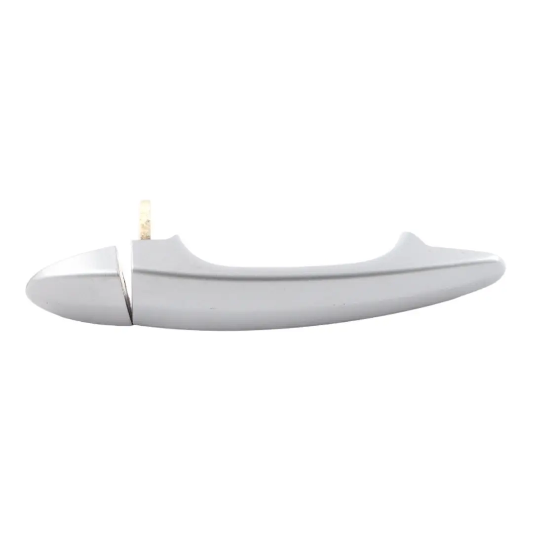 BMW X3 E83 Front Door Handle Right O/S Grab Outside Silver Grey A08 - SKU 0303032-SBG - Part number 0303032