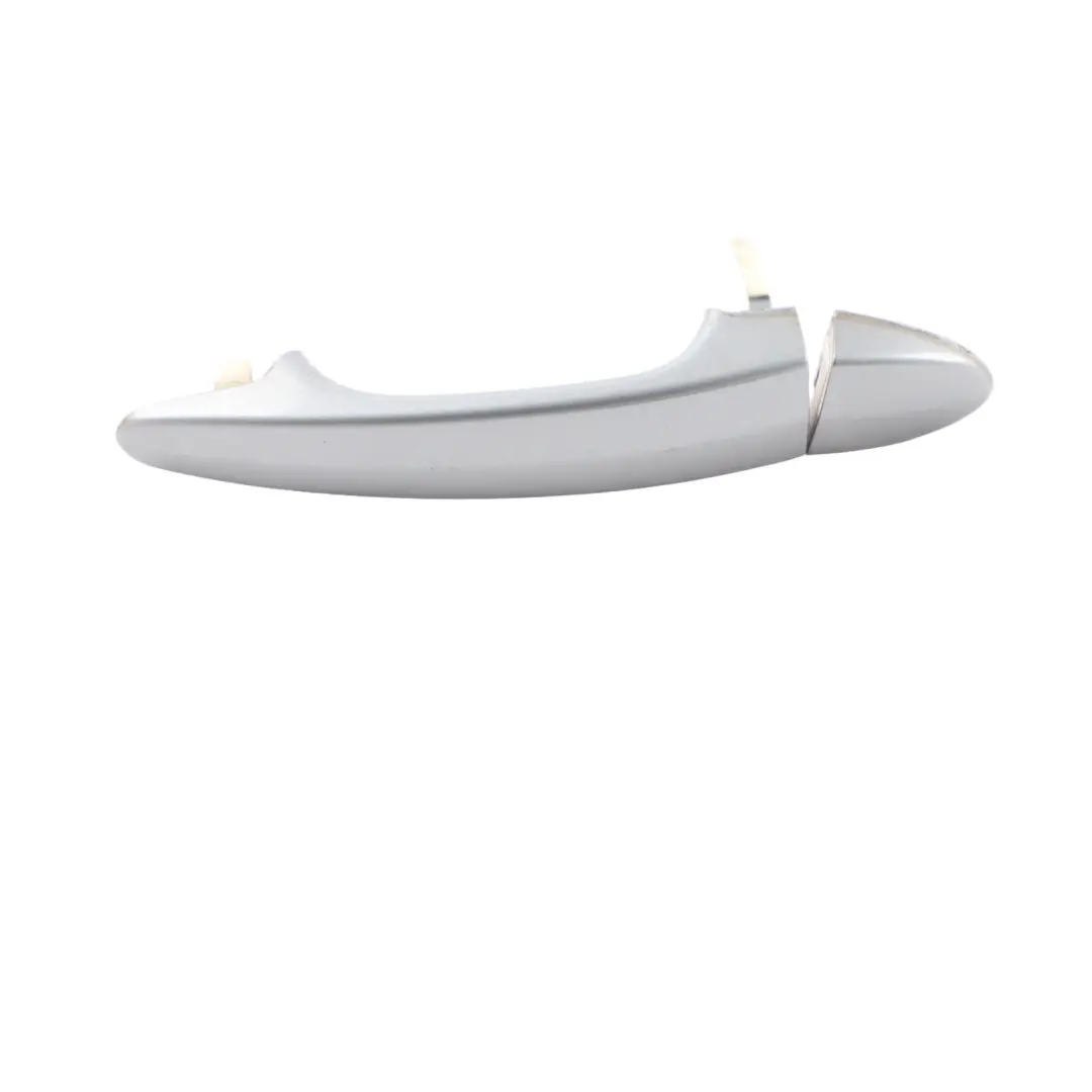 BMW X3 E83 Front Door Handle Right O/S Grab Outside Silver Grey A08 - SKU 0303032-SBG - Part number 0303032