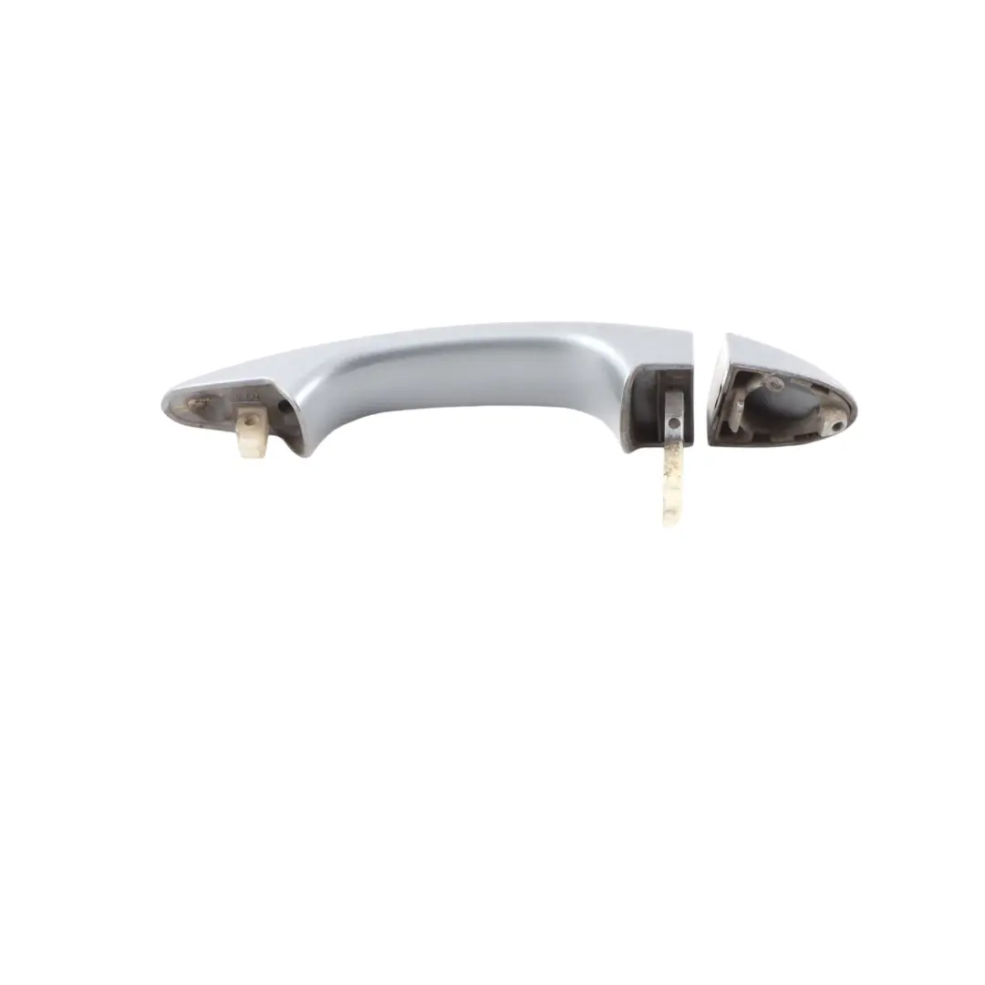 BMW X3 E83 Front Door Handle Right O/S Grab Outside Silver Grey A08 - SKU 0303032-SBG - Part number 0303032