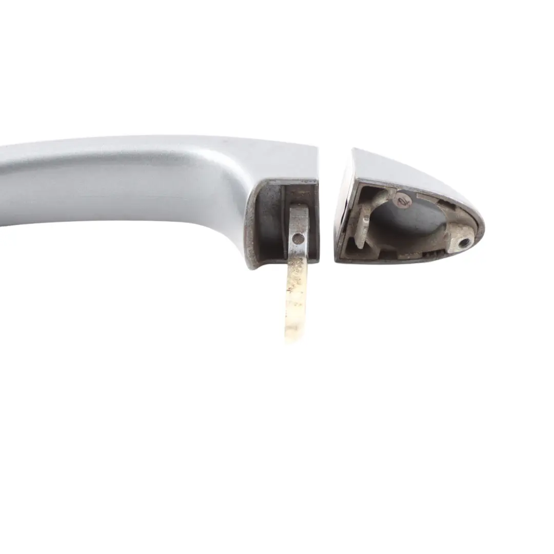 BMW X3 E83 Front Door Handle Right O/S Grab Outside Silver Grey A08 - SKU 0303032-SBG - Part number 0303032