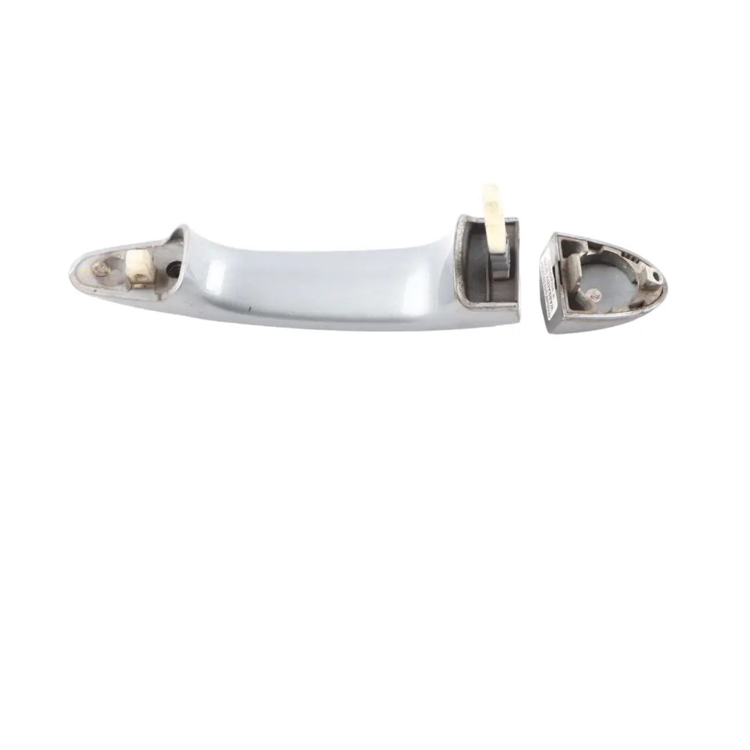 BMW X3 E83 Front Door Handle Right O/S Grab Outside Silver Grey A08 - SKU 0303032-SBG - Part number 0303032