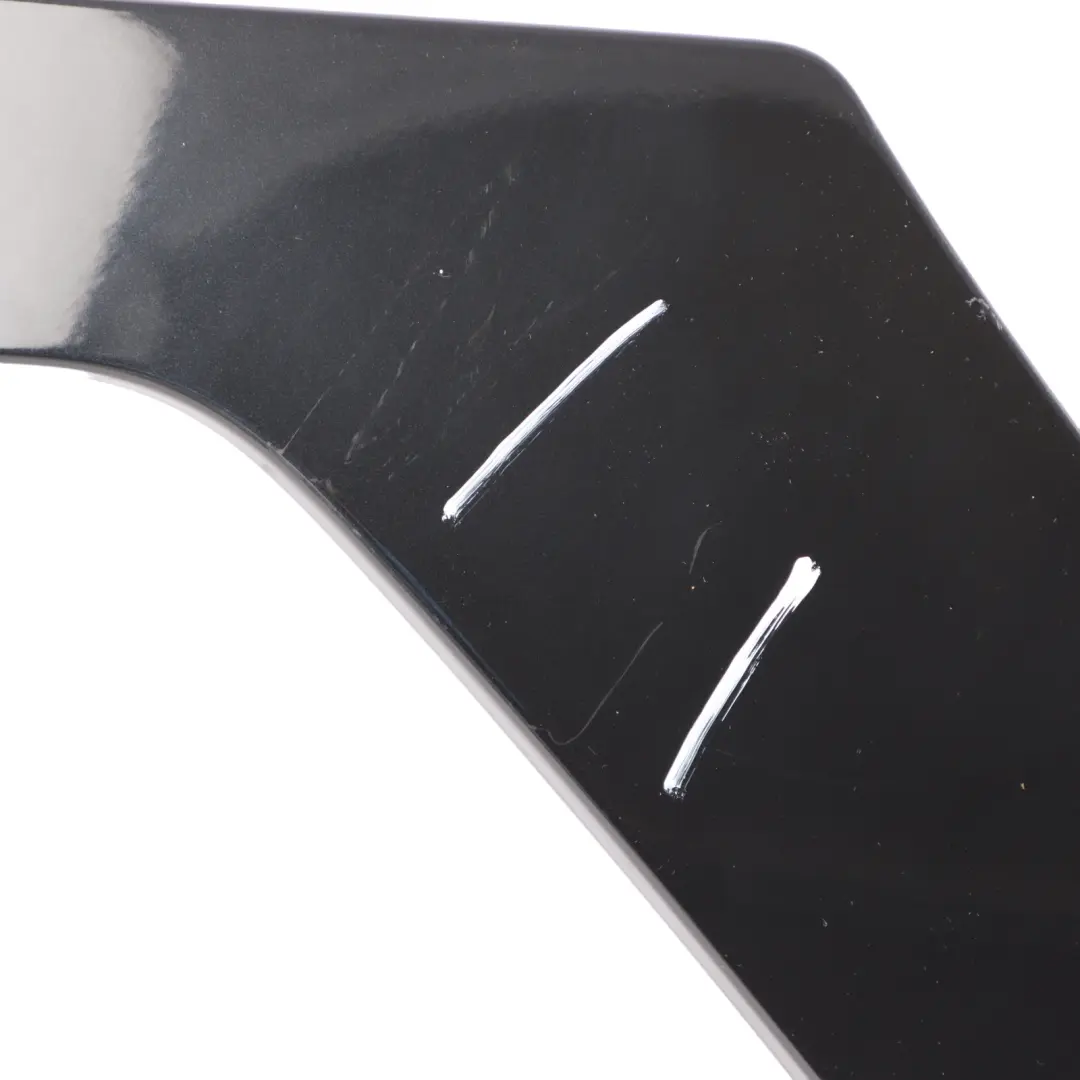 BMW X3 E83 Boot Trunk Lid Tailgate Finisher Covering Panel Black Sapphire - 475 - SKU 0303042-BS - Part number 0303042