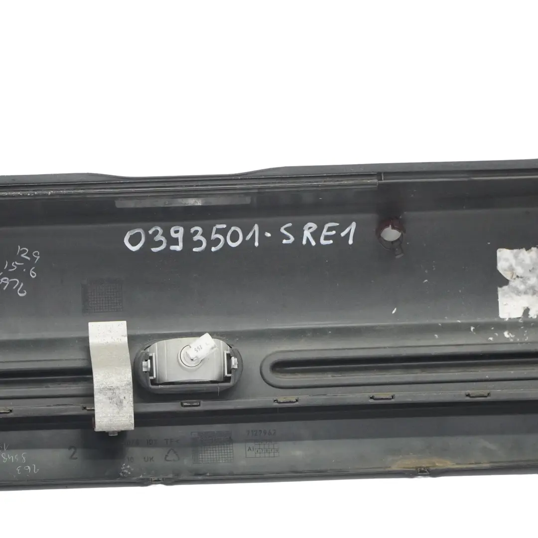 Bumper PDC Trim Panel Covering Solar Red Metallic - A47 to Mini R50 Rear with Part number 0393501 Mini R50 Rear Bumper PDC Trim Panel Covering Solar Red Metallic - A47 - SKU 0393501-SRE1 - Part number 0393501