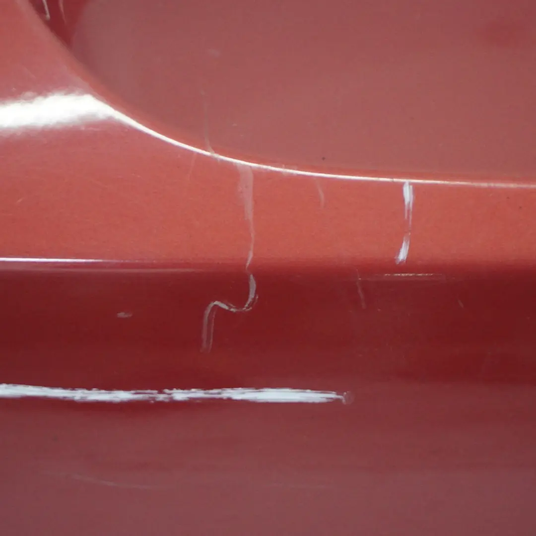 Hintere Stoßstangenverkleidung PDC Solar Red Rot Metallic - A47 für Mini R50 mit Teilenummer 0393501 Mini R50 Hintere Stoßstangenverkleidung PDC Solar Red Rot Metallic - A47 - SKU 0393501-SRE1 - Teilenummer 0393501