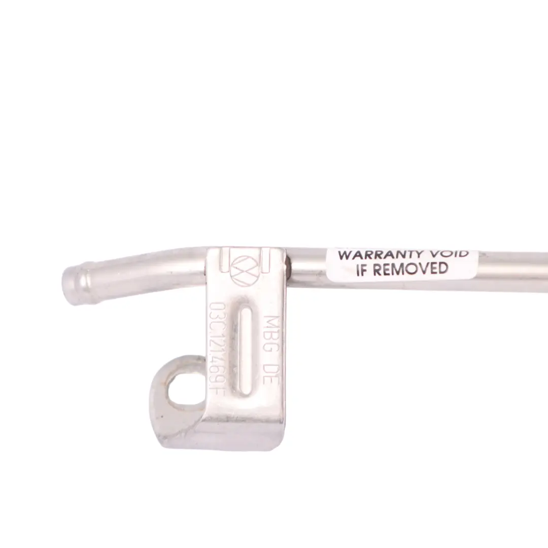 Mk6 VI Audi A1 8X Turbocharger Oil Pipe Hose Line 1.4 Petrol to VW Golf with Part number 03C121469F VW Golf Mk6 VI Audi A1 8X Turbocharger Oil Pipe Hose Line 1.4 Petrol - SKU 03C121469F - Part number 03C121469F