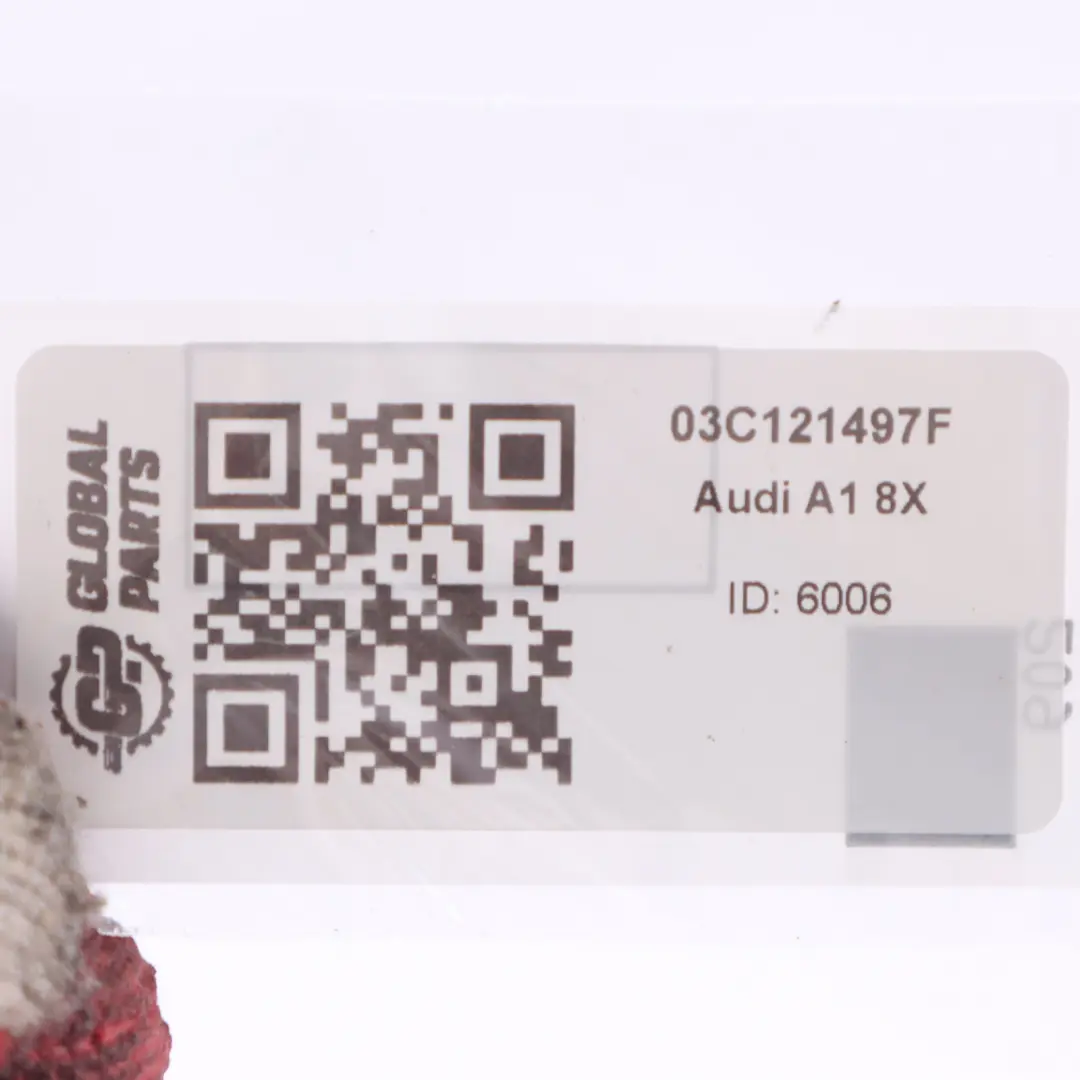 Audi A1 8X Tubo de Agua Manguera Refrigeración del Motor Manguera - SKU 03C121497F - Número de pieza 03C121497F