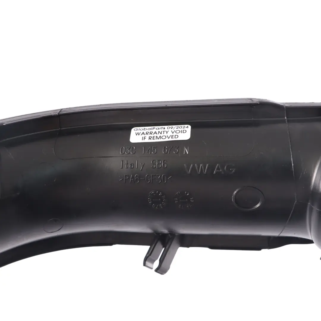 Tubo di carica Tubo intercooler aspirazione aria 1.4 TSI per Audi A1 8X con numero di parte 03C145673N Audi A1 8X Tubo di carica Tubo intercooler aspirazione aria 1.4 TSI - SKU 03C145673N - Numero di parte 03C145673N