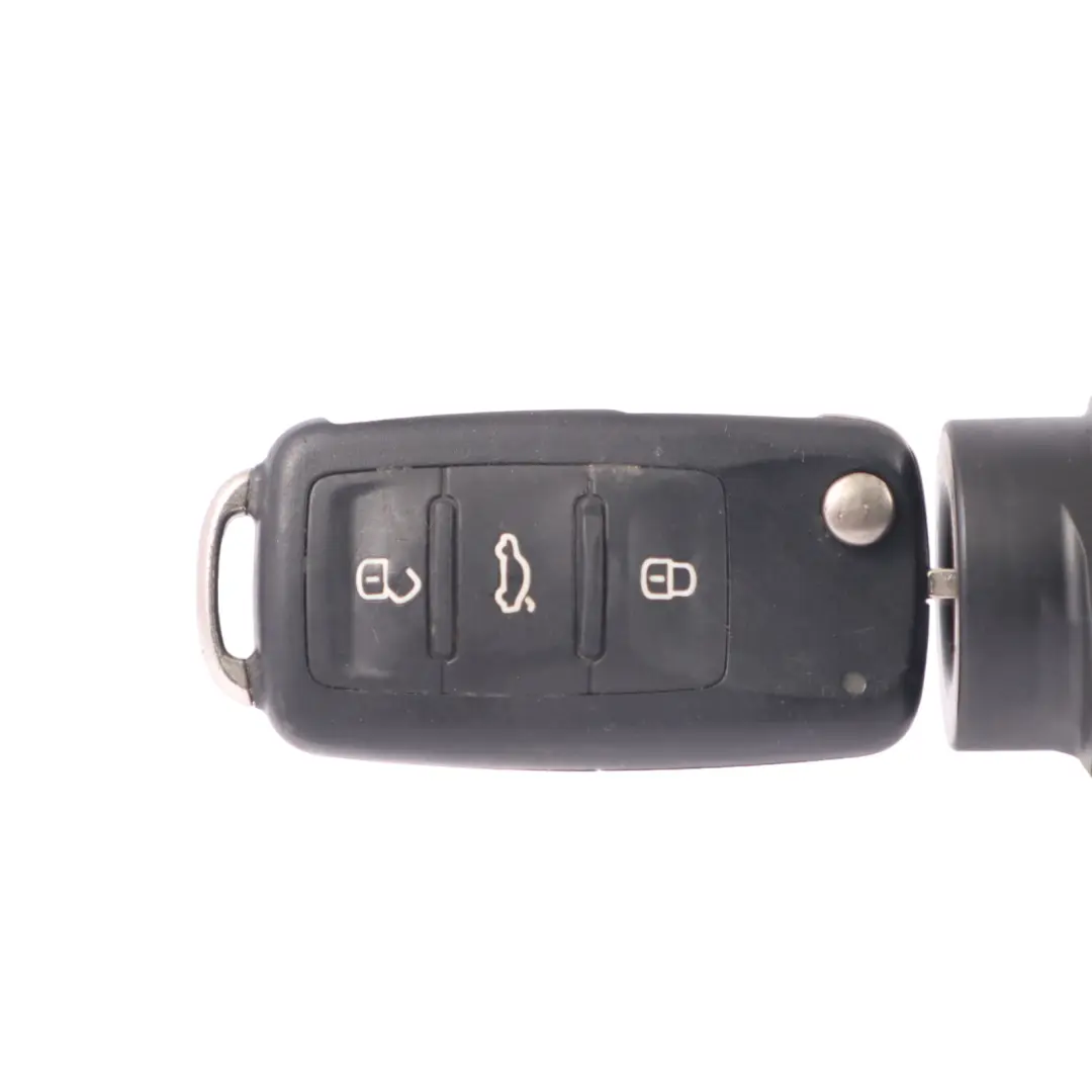 VW Volkswagen Touran 1T 1.4 TSI CAVC Engine ECU Kit Ignition + Keys - SKU 03C906027DA-1 - Part number 03C906027DA